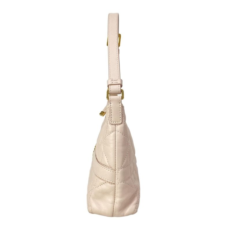 Dior Miss Caro Hobo Mini Bag Light Pink Lambskin