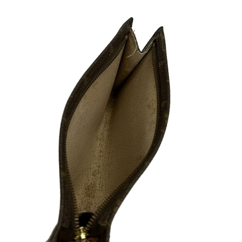 Louis Vuitton Pouch Monogram Dark Brown with Bucket