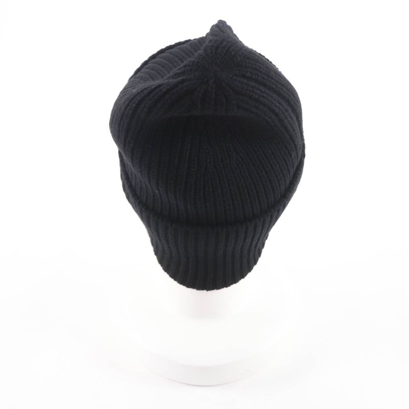 Louis Vuitton Beanie LV Headline Wool Noir Black