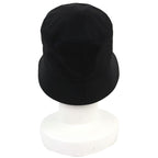 Prada Triangle Logo Re-Nylon Bucket Hat Black