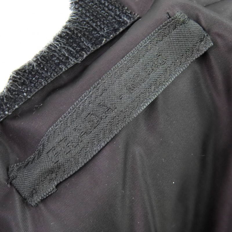 Prada Triangle Logo Hooded All Over Pattern Re-Nylon Down Scarf Red Hoodie