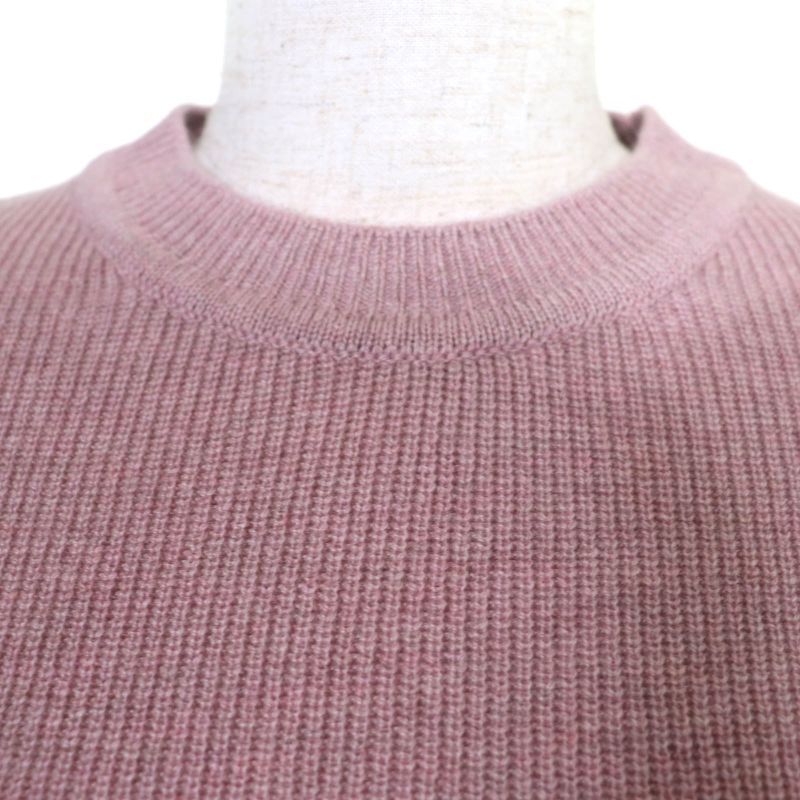 Hermes Made Cashmere Logo Short Sleeve Knit Top