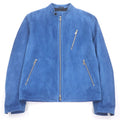 Hermes Commande Particuliere Custom Made Logo Zip Suede Leather Jacket