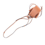 Loewe Hammock Drawstring Mini Tan 2-Way Leather Shoulder Bag