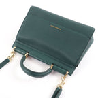 Dolce & Gabbana Sicily Soft Small Leather 2-Way Shoulder Handbag