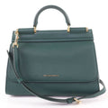 Dolce & Gabbana Sicily Soft Small Leather 2-Way Shoulder Handbag