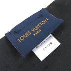 Louis Vuitton Echarpe Shearling LV Logo Scarf Ivory