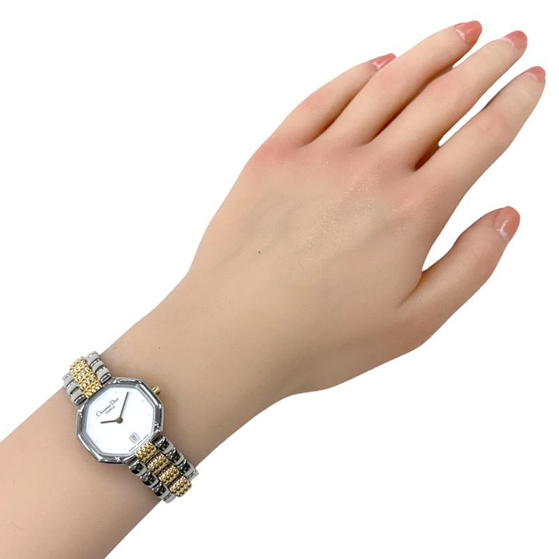 Dior Octagon Watch Stainless Steel Quartz
