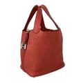Hermes Handbag Picotin Lock PM Rosewood Silver