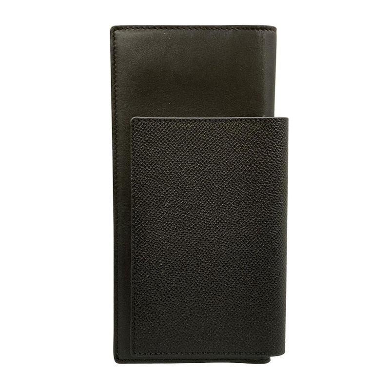 Balenciaga Wallet Black White Leather