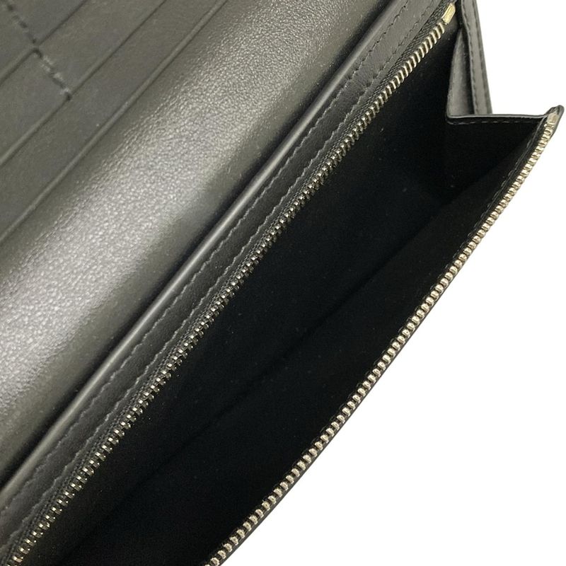 Balenciaga Wallet Black White Leather
