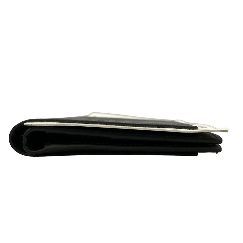 Balenciaga Wallet Black White Leather