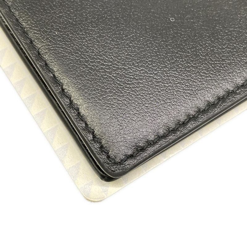 Balenciaga Wallet Black White Leather