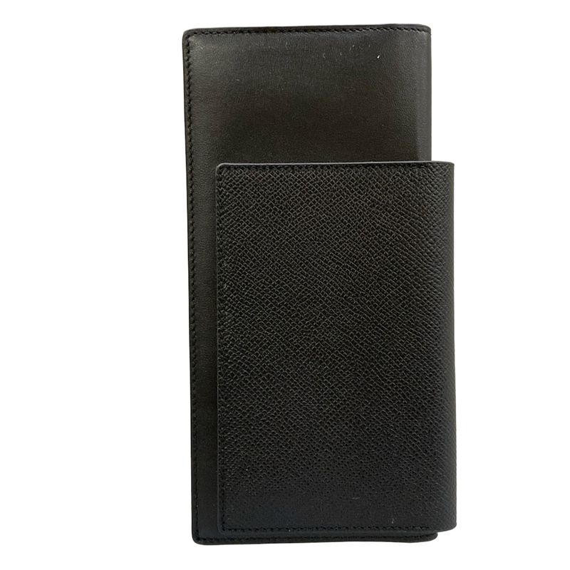 Balenciaga Wallet Black White Leather