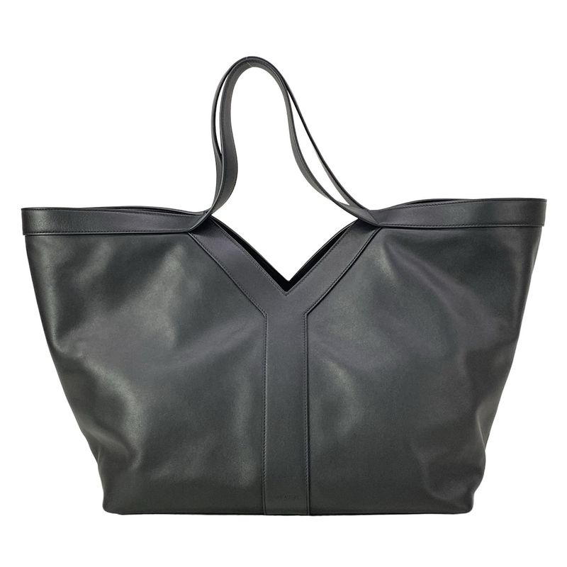 Saint Laurent Paris Tote Black Leather