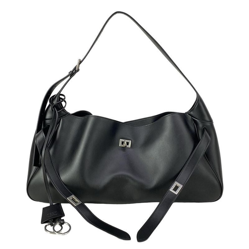 Balenciaga Shoulder Bag Bel Air Black