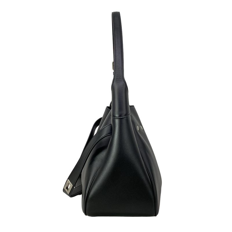 Balenciaga Shoulder Bag Bel Air Black