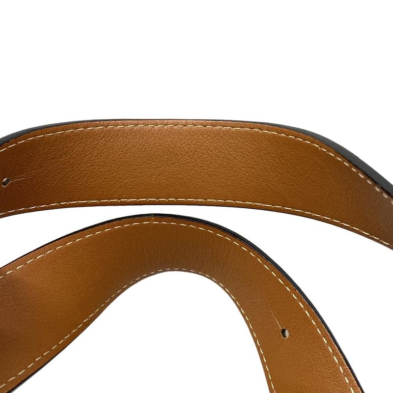 Loewe Tote Dark Brown Braided Leather
