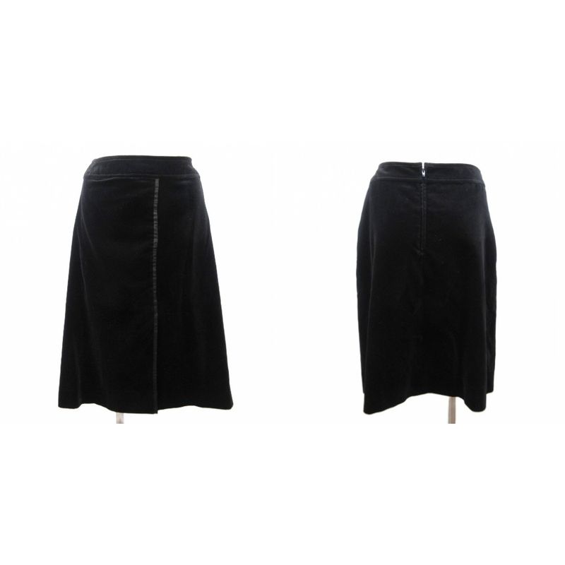 Celine Set Skirts Velour Contrast Macadam Button Tweed Jacket Double Fully