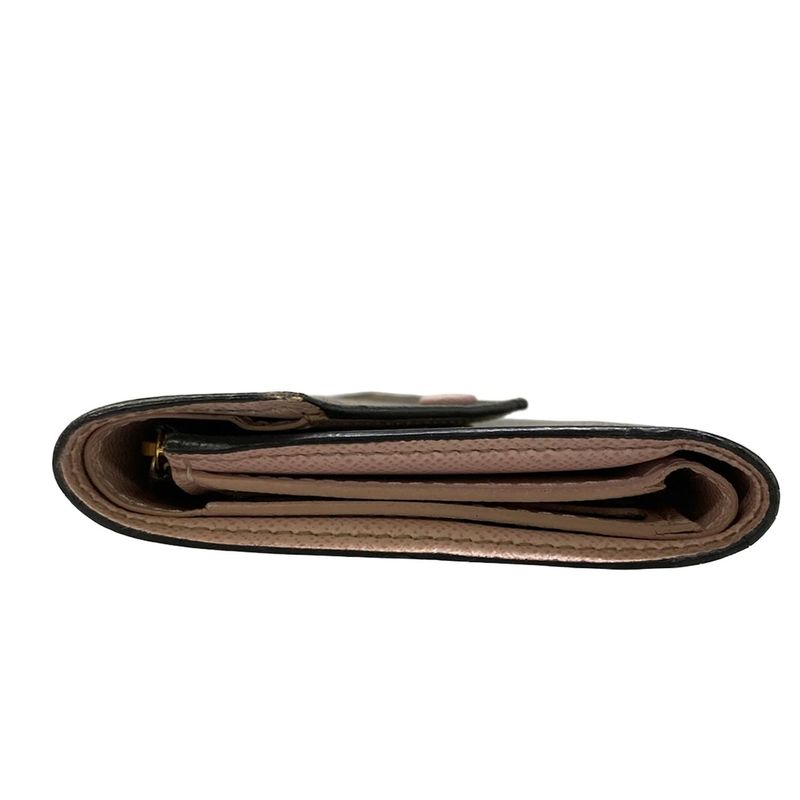 Louis Vuitton Trifold Wallet Monogram Portefeuille Victorine Rose Ballerine