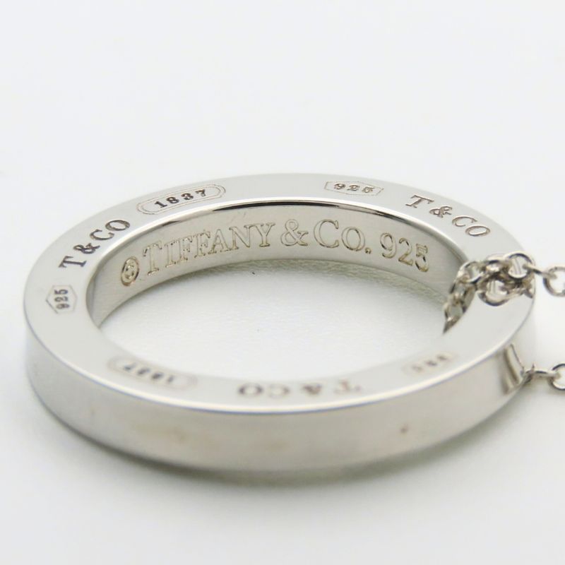 Tiffany & Co Necklace Circle Silver Pendant