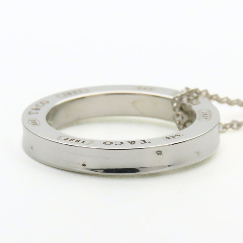 Tiffany & Co Necklace Circle Silver Pendant