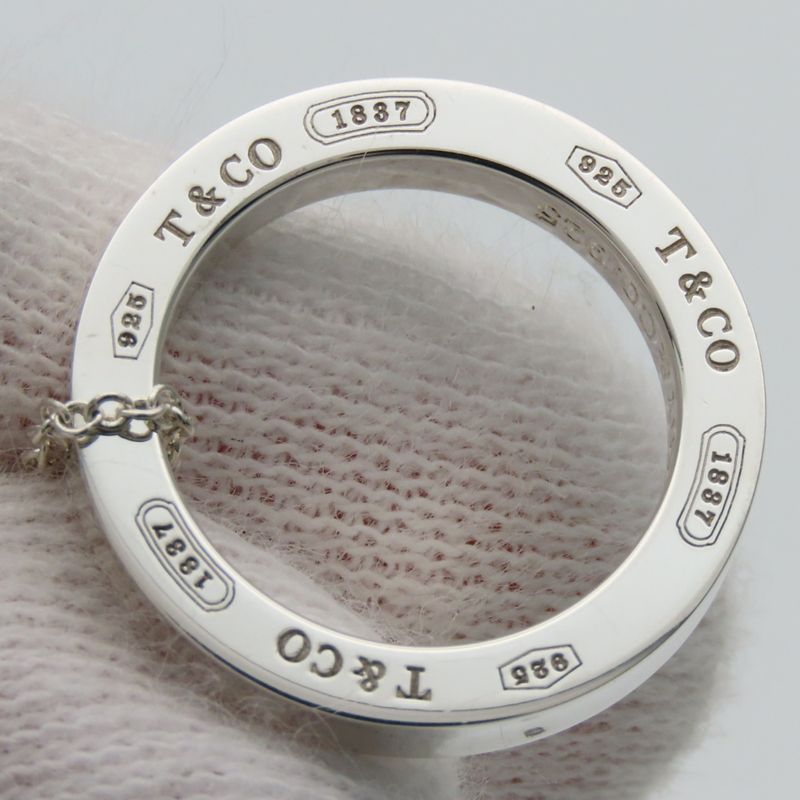 Tiffany & Co Necklace Circle Silver Pendant