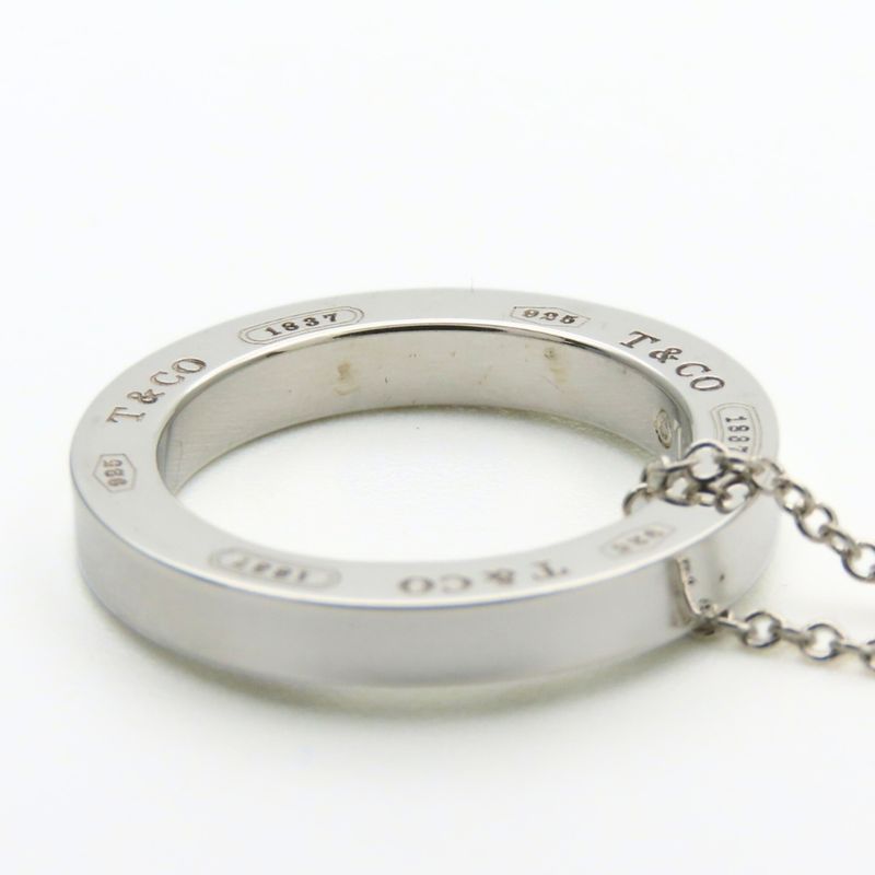 Tiffany & Co Necklace Circle Silver Pendant