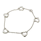 Tiffany & Co Bracelet Open Heart Silver Elsa Peretti