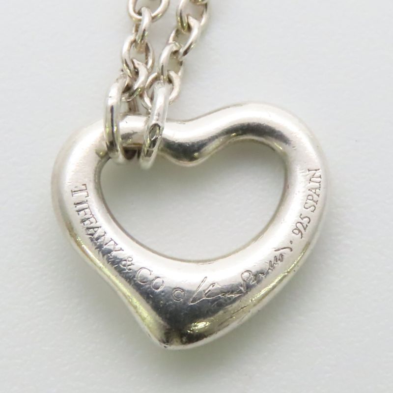 Tiffany & Co Bracelet Open Heart Silver Elsa Peretti
