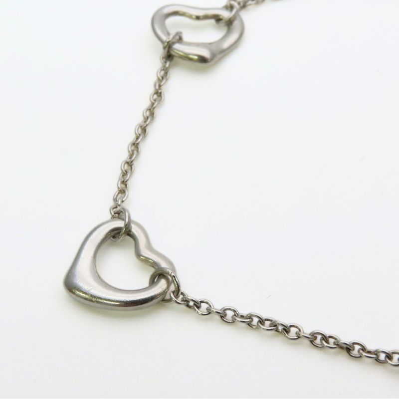 Tiffany & Co Bracelet Open Heart Silver Elsa Peretti
