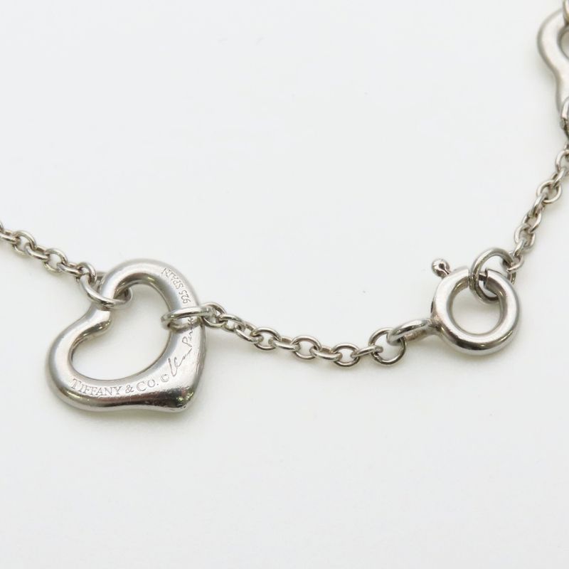 Tiffany & Co Bracelet Open Heart Silver Elsa Peretti