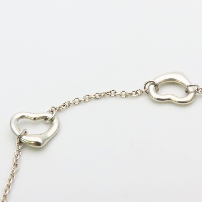 Tiffany & Co Bracelet Open Heart Silver Elsa Peretti