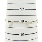 Tiffany & Co Bracelet Open Heart Silver Elsa Peretti