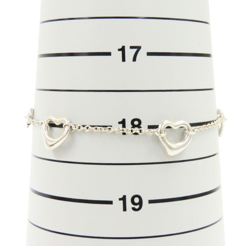Tiffany & Co Bracelet Open Heart Silver Elsa Peretti