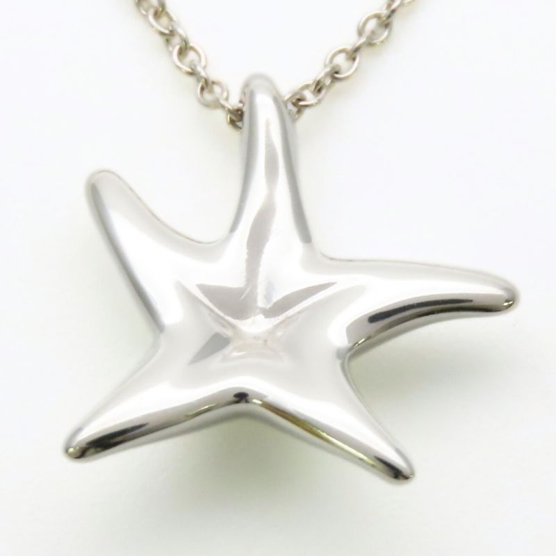 Tiffany & Co Necklace Star Fish Silver Elsa Peretti