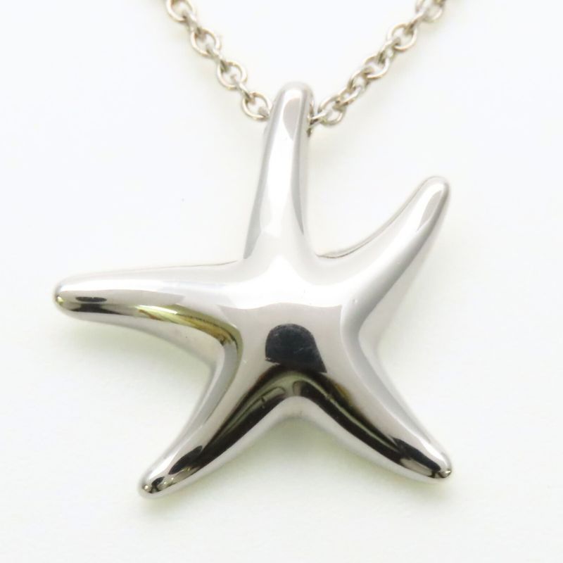 Tiffany & Co Necklace Star Fish Silver Elsa Peretti