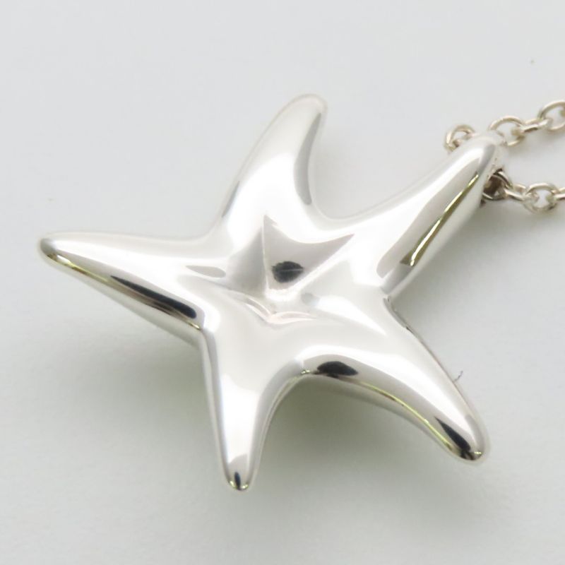 Tiffany & Co Necklace Star Fish Silver Elsa Peretti