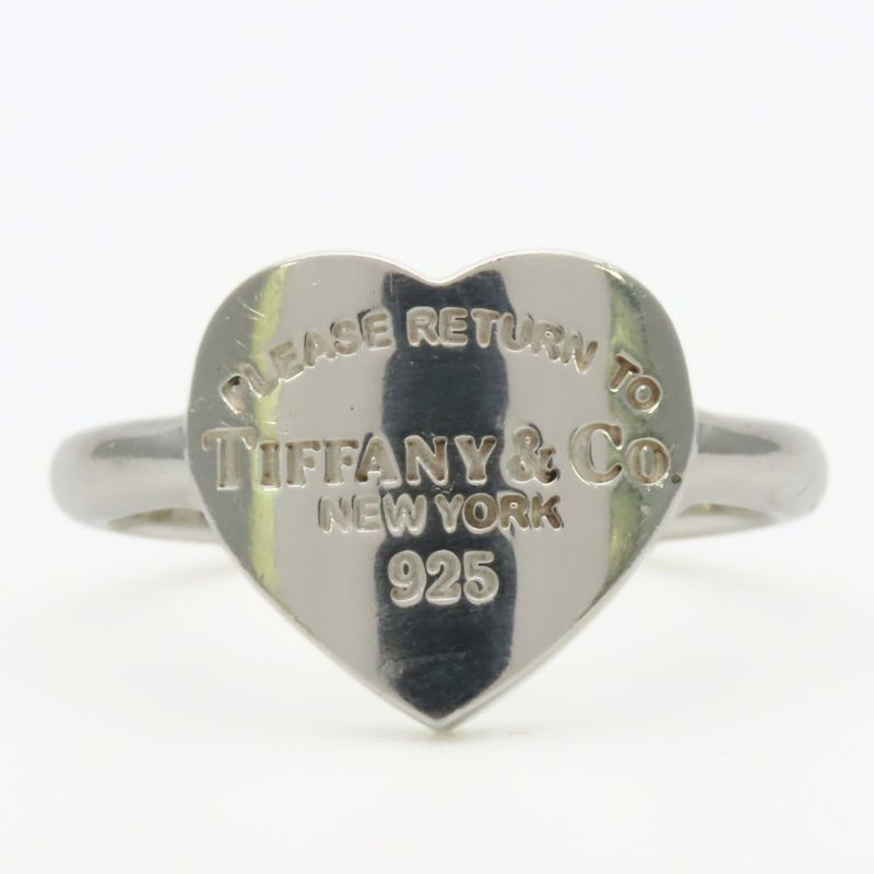 Tiffany & Co Ring Return to Tag Silver