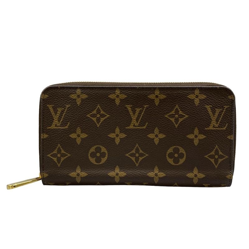 Louis Vuitton Wallet Monogram Zippy Rose Ballerine Leather