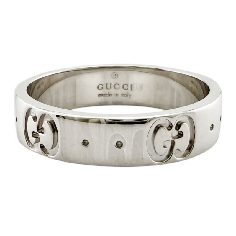 Gucci Icon Ring 18K Gold Silver