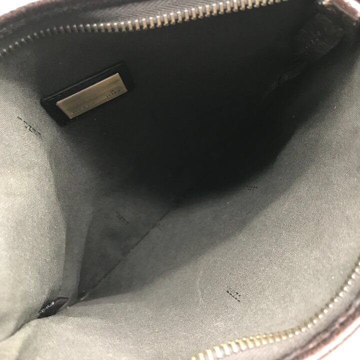 Fendi Zucca Shoulder Bag Crossbody Leather Canvas Brown — view 7