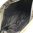 Prada Nylon Tessuto Triangle Logo Brown Shoulder Bag — view 8