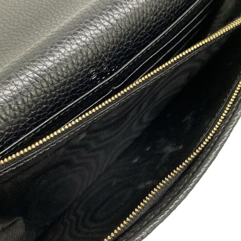 Gucci Wallet Soho Black Leather