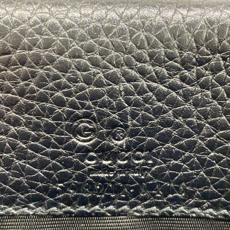 Gucci Wallet Soho Black Leather
