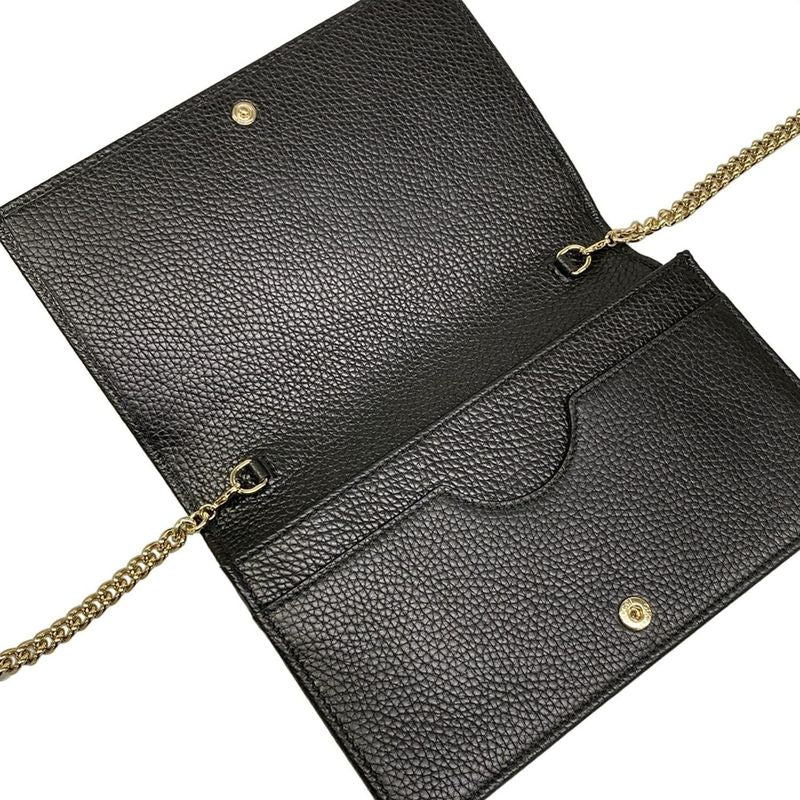 Gucci Wallet Soho Black Leather