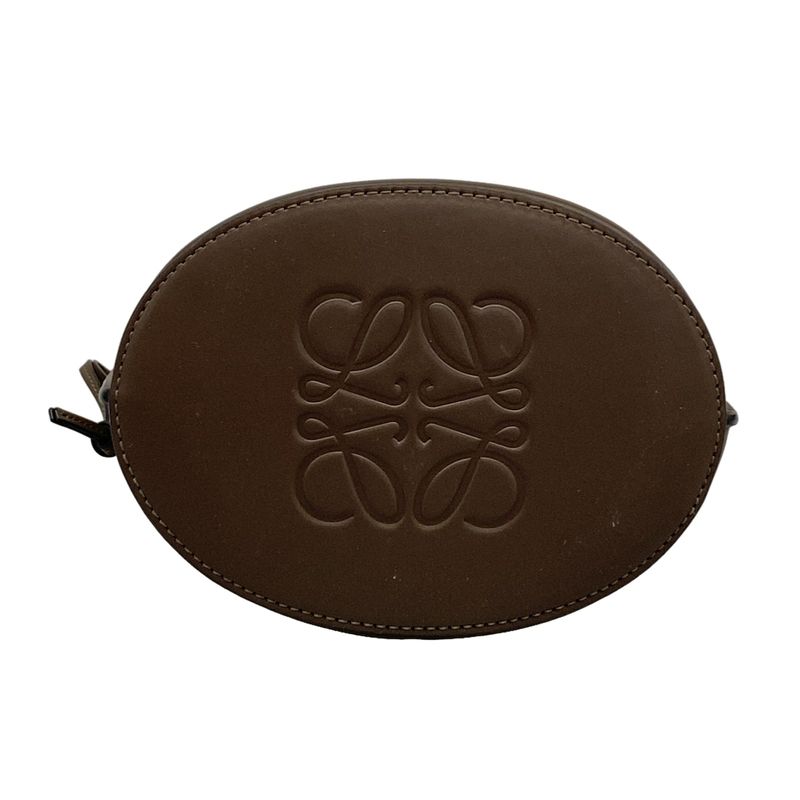 Loewe Gate Bucket Bag Dark Brown Dark