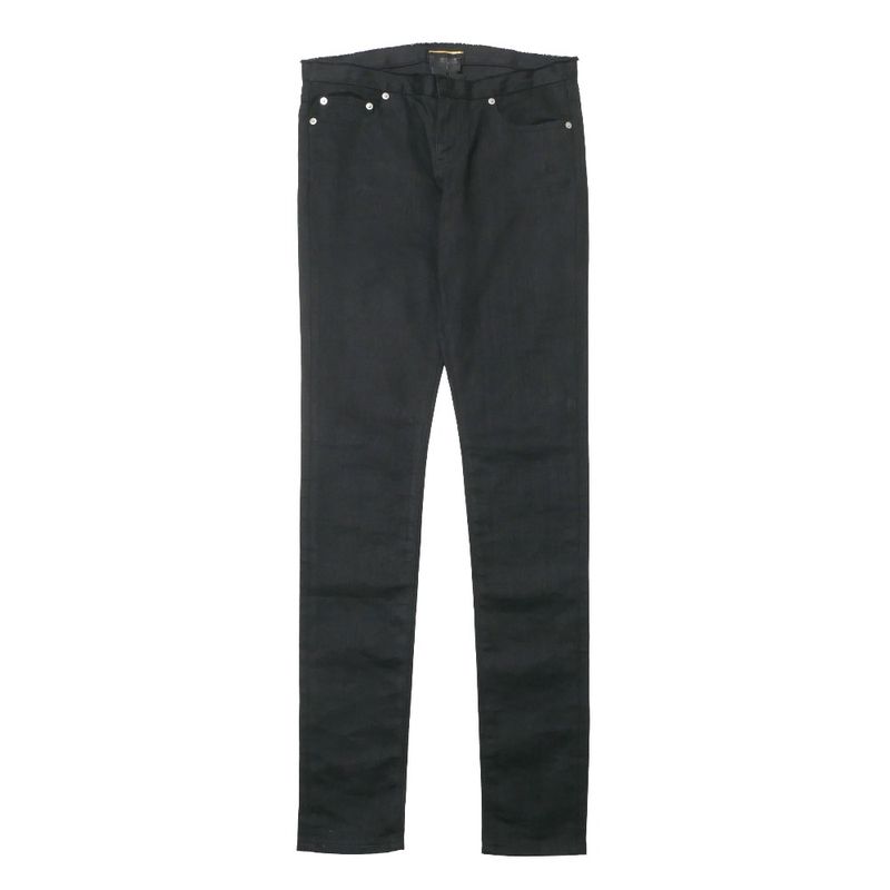 Saint Laurent Paris Denim Pants 28 Black Skinny Jeans