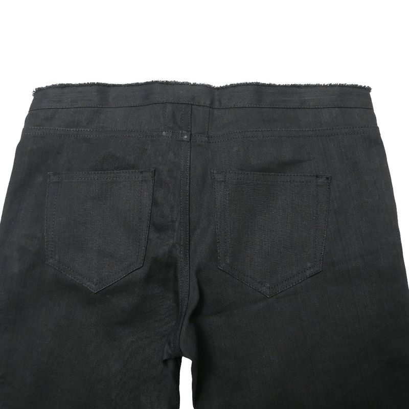 Saint Laurent Paris Denim Pants 28 Black Skinny Jeans
