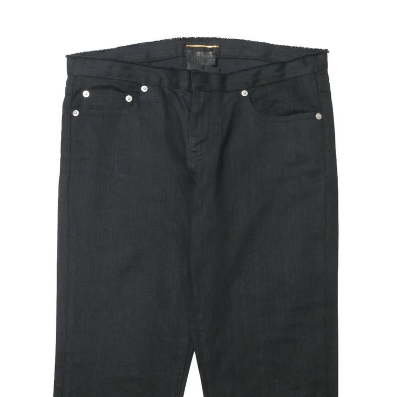 Saint Laurent Paris Denim Pants 28 Black Skinny Jeans